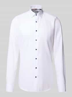 OLYMP Level Five Slim fit zakelijk overhemd met extra lange mouwen