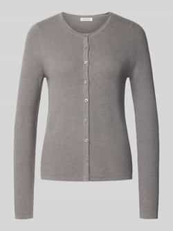 Christian Berg Woman Gebreide cardigan met structuurmotief