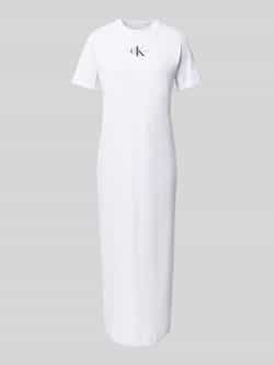 Calvin Klein Jeans Midi-jurk met labelstitching