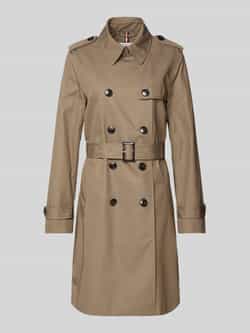 Tommy Hilfiger Trenchcoat COTTON DB SLIM FIT TRENCH met de kenmerkende trenchdetails