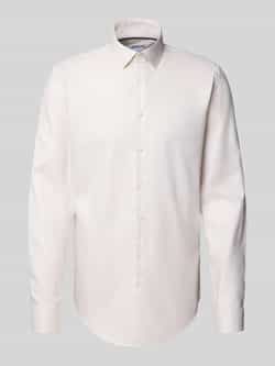 Jake*s Slim fit zakelijk overhemd met extra lange mouwen