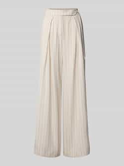 P&C* curated by Anna Schürrle Wide leg bandplooibroek met strikceintuur