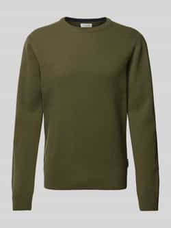 Casual friday Gebreide pullover met structuurmotief model 'Karl'