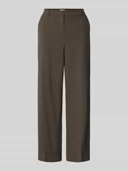 B.Young Wide leg stoffen broek met riemlussen model 'DANTA'