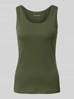 Tom Tailor Slim fit tanktop van katoenmix