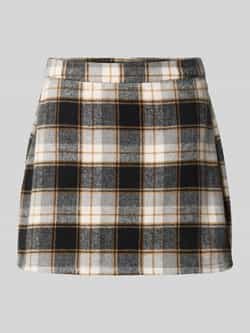 Vero Moda Regular fit minirok met ruitmotief model 'NAYA'