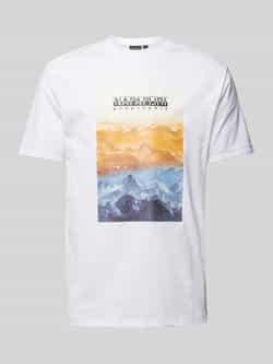 Napapijri Stijlvolle Heren T-shirt White Heren