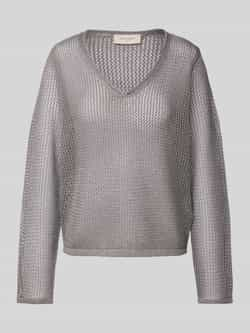 FREE QUENT Gebreide pullover in semi-transparant design model 'TERNE'