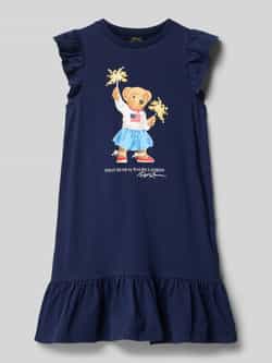Polo Ralph Lauren Kids Jurk met label- en motiefprint