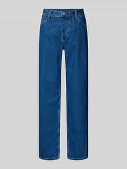 Calvin Klein Jeans Ruimvallende Denim Jeans Blue Dames