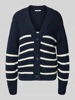 Tom Tailor Denim Cardigan met breistructuur en knoopsluiting
