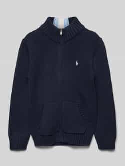 Polo Ralph Lauren Teens Gebreid vest met opstaande kraag