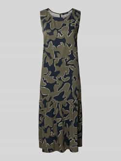 Opus Midi-jurk in laagjeslook model 'Wicy wildflower'