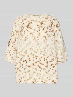 Smith and Soul Gebreide pullover met ronde hals en 1 2-mouwen