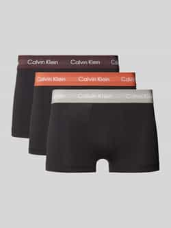 Calvin Klein Underwear Boxershort met band met label in een set van 3 stuks