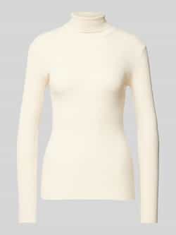 Pieces Slim fit coltrui in riblook model 'MIRA'