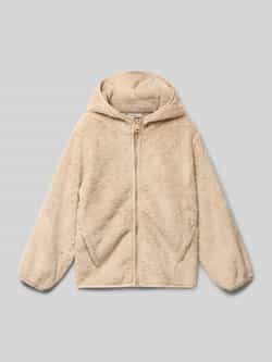 S.Oliver RED LABEL Regular fit jack van teddybont met capuchon