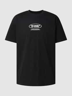 Mister tee Oversized T-shirt met motiefprint model 'MONEY MAKER'