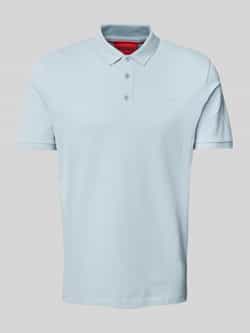 HUGO Poloshirt met labelprint model 'Donos'