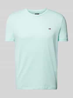 TOMMY JEANS Heren Polo's & T-shirts Tjm Xslim Jaspe Htr Tee Ext Mint