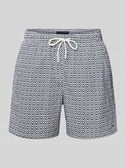 Tommy Hilfiger Regular fit zwembroek met tunnelkoord
