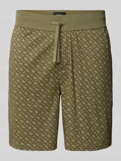 Boss Relaxed fit sweatshorts van puur katoen