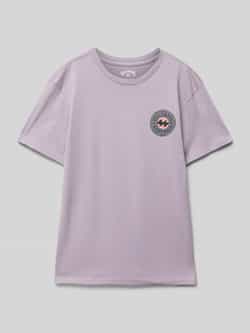 Billabong T-shirt met labelprint model 'KNOW THE FEELING'