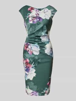 Swing Cocktailjurk met bloemenmotief