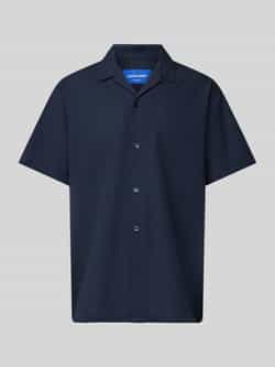 Jack & jones Easter Palma Kortemouw Overhemd Blue Heren
