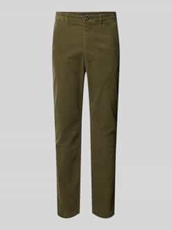 Tommy Hilfiger Regular fit corduroy broek met riemlussen model 'DENTON'