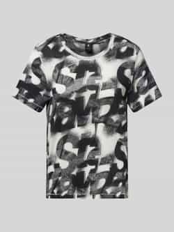 G-Star Raw T-shirt met geribde ronde hals