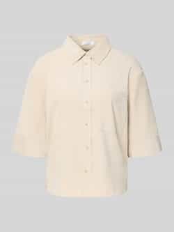 Opus Relaxed fit overhemdblouse met borstzak model 'Faisa'