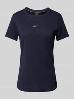 Boss Orange T-shirt met labelstitching model 'Elogo'