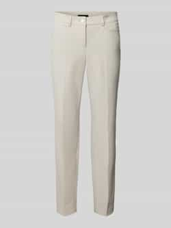 CAMBIO Slim fit stoffen broek met verkort model 'RENIRA'