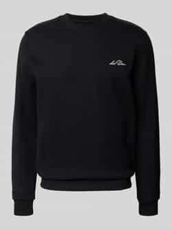 Les Deux Sweatshirt met ribboorden model 'Diaz'
