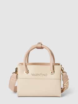 Valentino by Mario Valentino Beige Handtas met Meerdere Compartimenten en Verstelbare Banden Beige Dames