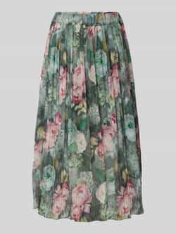 ZABAIONE Midirok met plissévouwen
