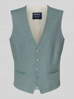 MCNEAL Gilet met knoopsluiting en paspelzakken