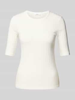 Opus T-shirt in riblook model 'Savka'