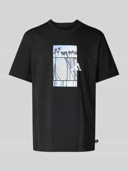 ADIDAS SPORTSWEAR T-shirt met motiefprint model 'LENS'