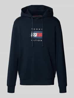 Tommy Hilfiger Regular fit hoodie van puur katoen