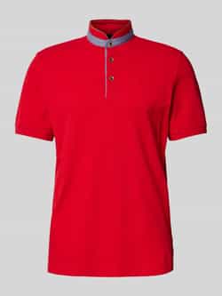 Bugatti Regular fit poloshirt met opstaande kraag