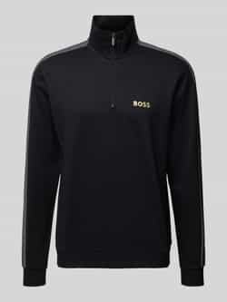 Boss Sweatshirt met labelprint