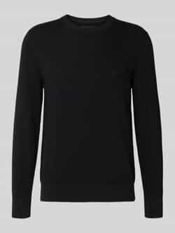 Marc O'Polo Regular fit gebreide pullover van een mix van katoen en scheerwol