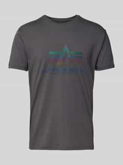 alpha industries T-shirt met labelprint