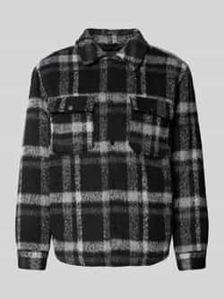 Only & Sons Regular fit overhemdjack met all-over motief model 'GIO'