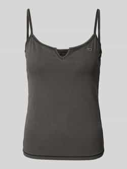 Tommy Jeans Top met bandjes in riblook