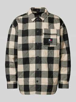 Tommy Jeans Regular fit overhemdjack met knoopsluiting model 'CHECK'