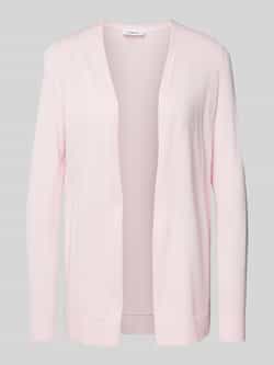 s.Oliver RED LABEL Comfort fit gebreid jack van een mix van katoen en viscose