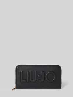 Liu Jo Logo Portemonnee Axx027 E0086 Black Dames